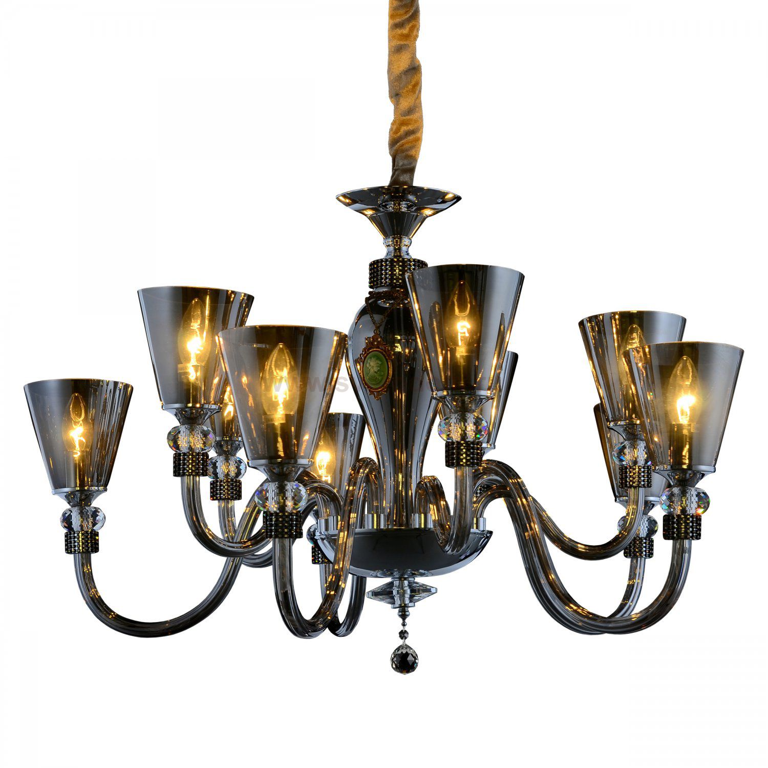 Люстра подвесная Omnilux OML-70603-10 Frisa