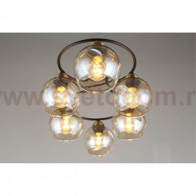 Люстра потолочная Omnilux OML-95007-06 Carini