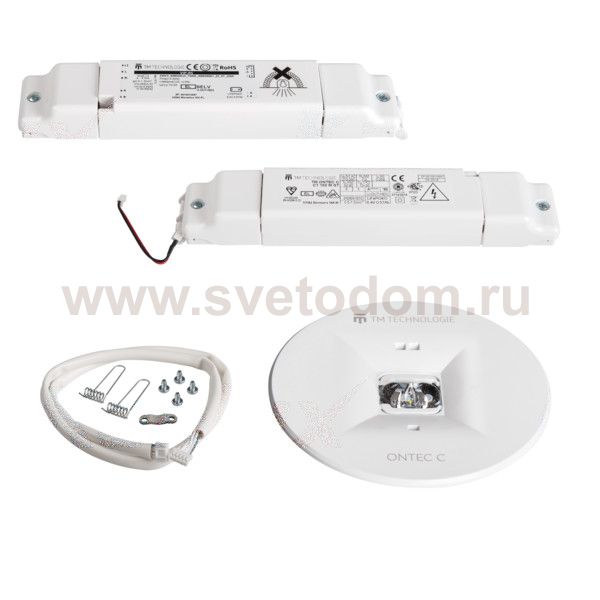 Аварийный светильник с аккумулятором светодиодный Kanlux ONTEC CC1102MST/W (27902)