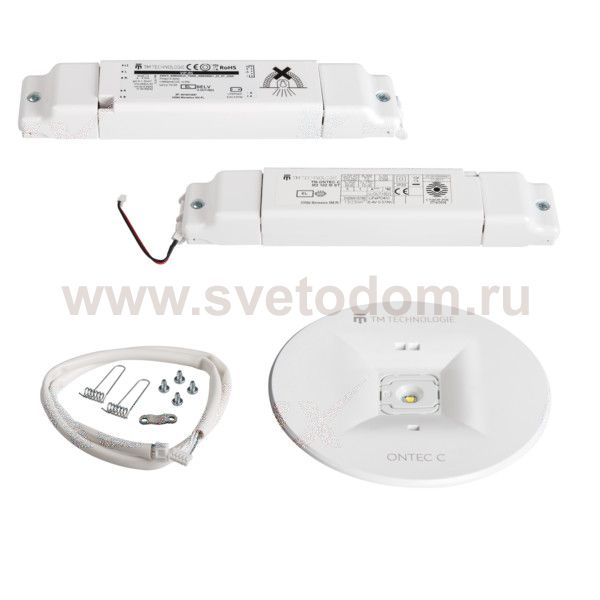 Аварийный светильник с аккумулятором светодиодный Kanlux ONTEC CM2102MST/W (27838)