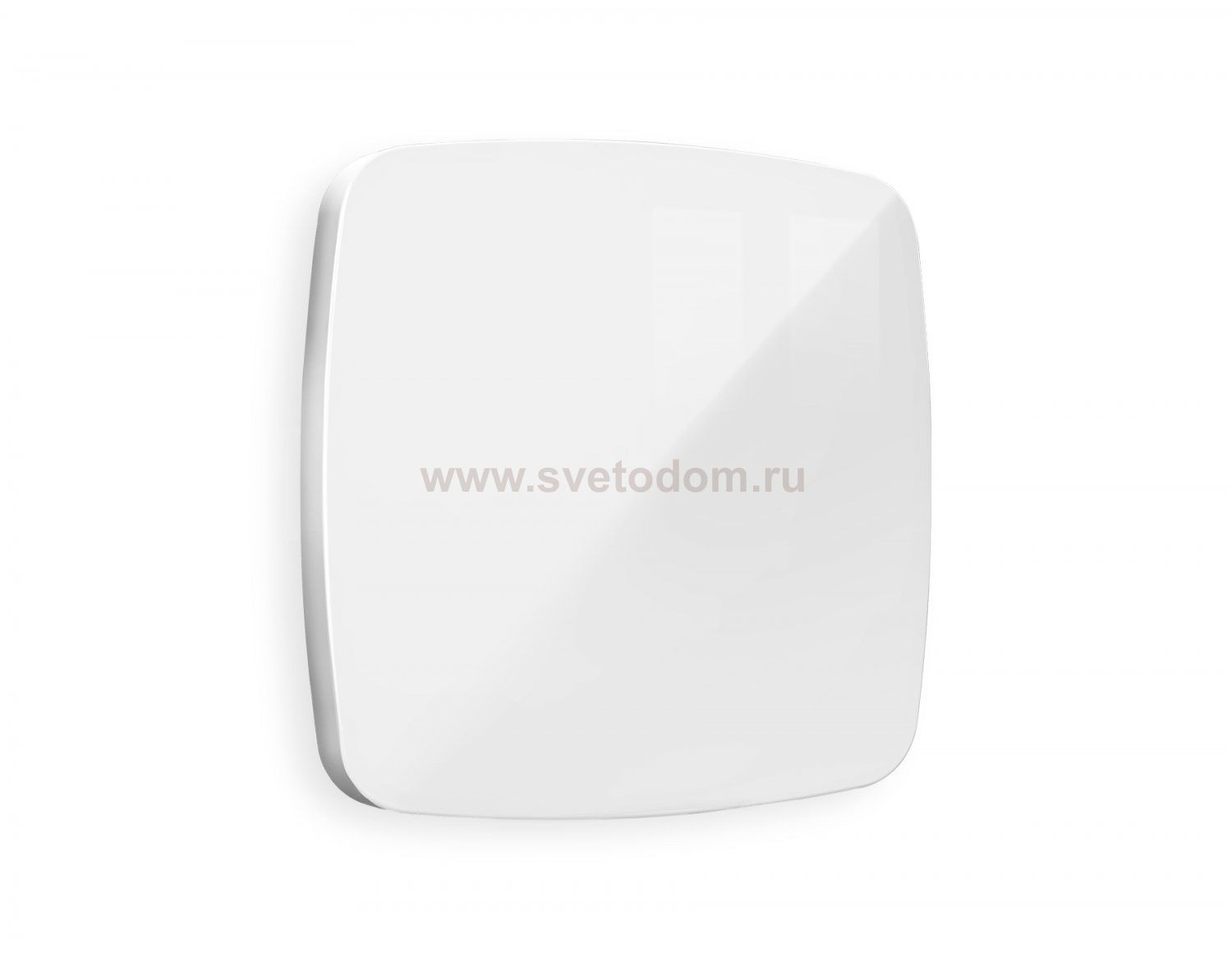 Лицевая панель OMEGA (Белый глянец) заглушка для суппорта QUANT OP1160 Ambrella Volt