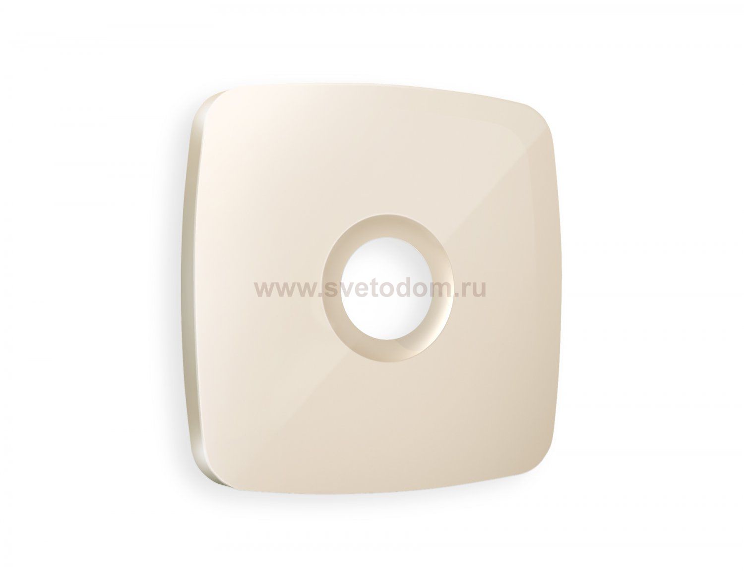 Лицевая панель OMEGA (Бежевый глянец) для TV розетки QUANT OP3130 Ambrella Volt