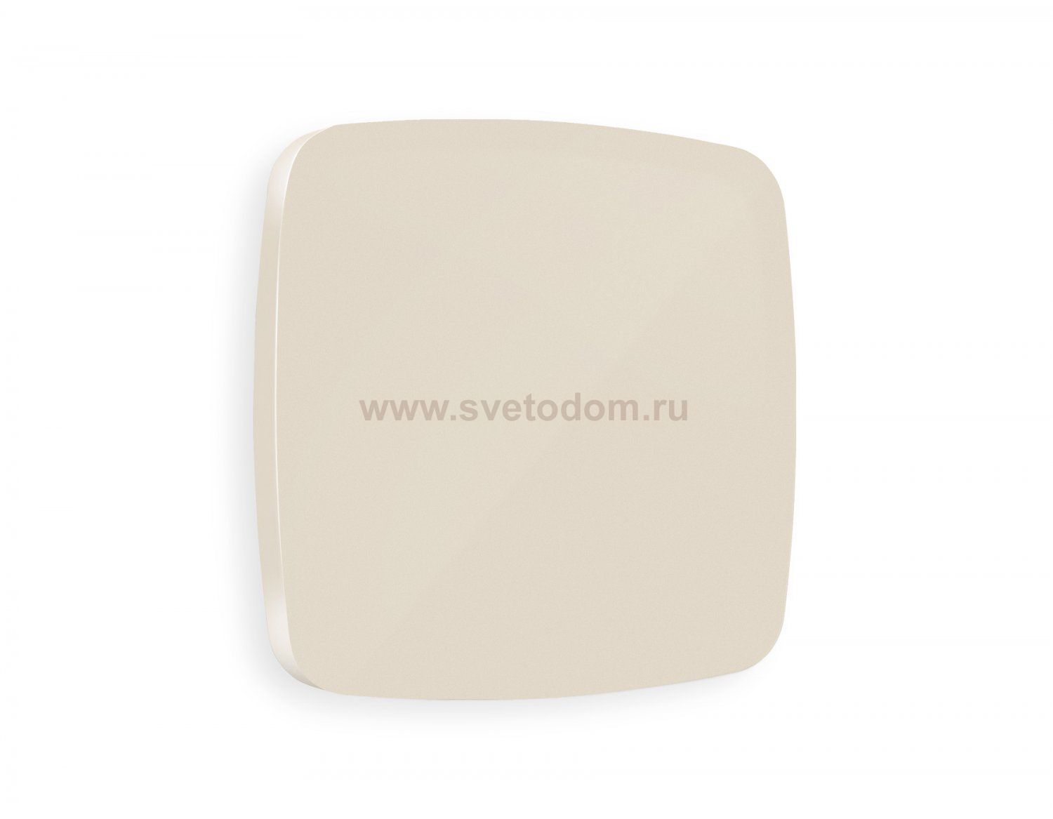 Лицевая панель OMEGA (Бежевый глянец) заглушка для суппорта QUANT OP3160 Ambrella Volt