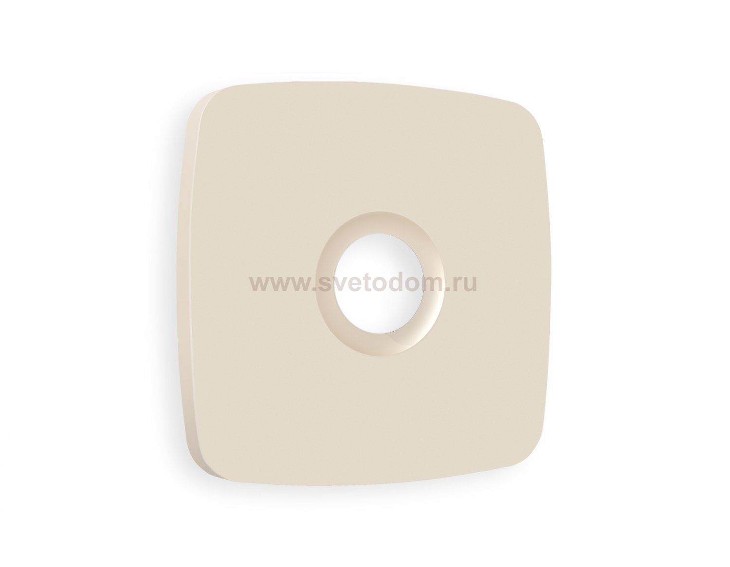 Лицевая панель OMEGA (Бежевый матовый) для TV розетки QUANT OP3330 Ambrella Volt