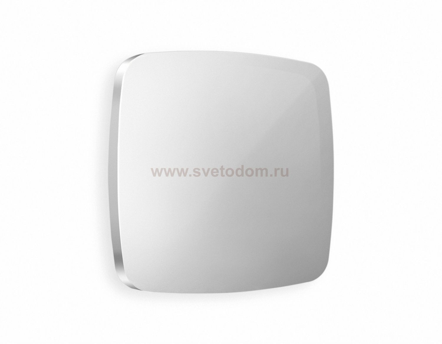 Лицевая панель OMEGA (Серебро глянец) заглушка для суппорта QUANT OP4160 Ambrella Volt