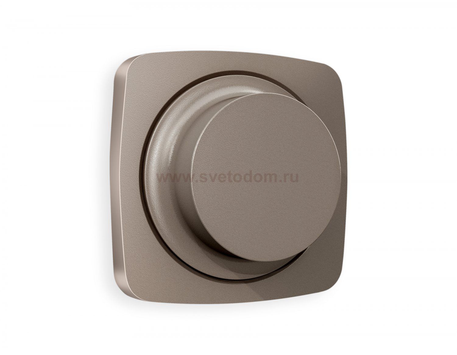 Лицевая панель OMEGA (Темная бронза матовый) для светорегулятора универсального QUANT OP6355 Ambrella Volt