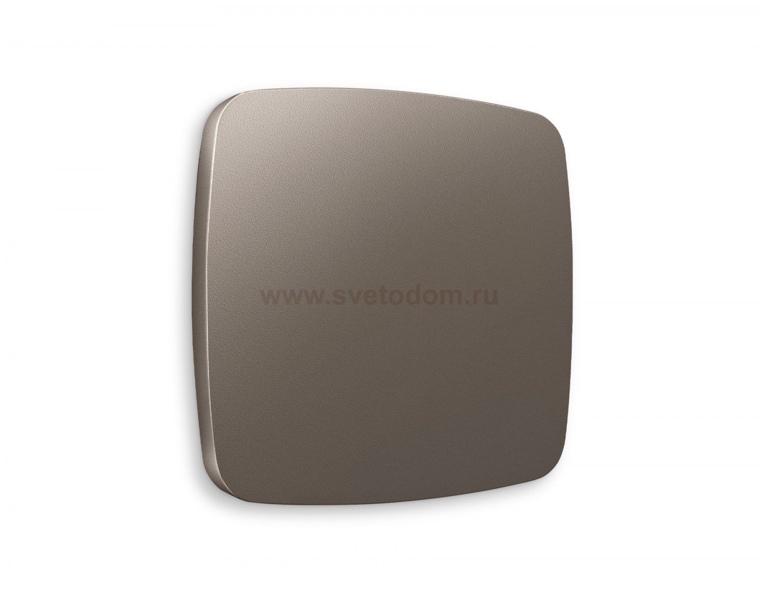 Лицевая панель OMEGA (Темная бронза матовый) заглушка для суппорта QUANT OP6460 Ambrella Volt