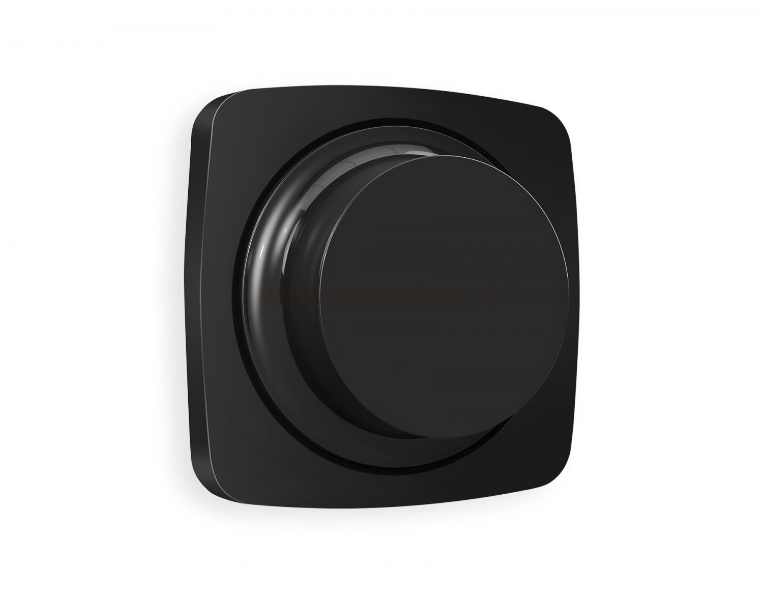 Лицевая панель OMEGA (Черный матовый) для светорегулятора универсального QUANT OP8055 Ambrella Volt