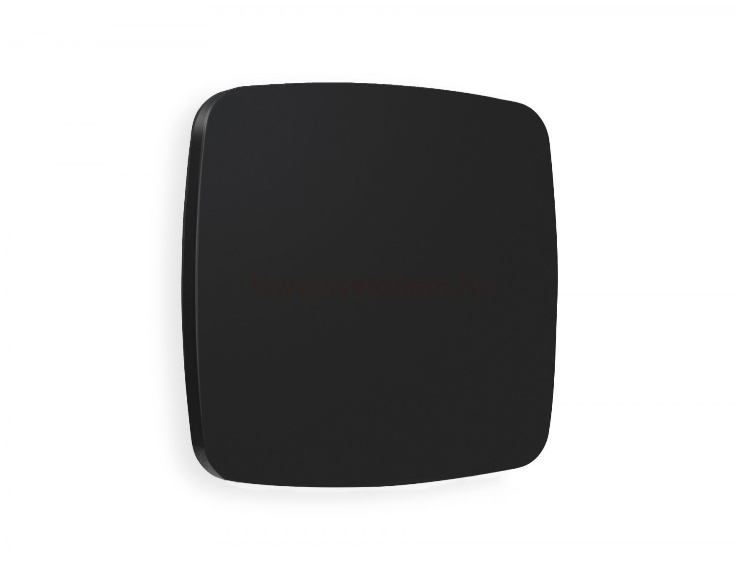 Лицевая панель OMEGA (Черный матовый) заглушка для суппорта QUANT OP8160 Ambrella Volt