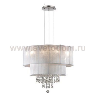 Подвесной светильник Ideal lux OPERA SP6 ARGENTO (122601)