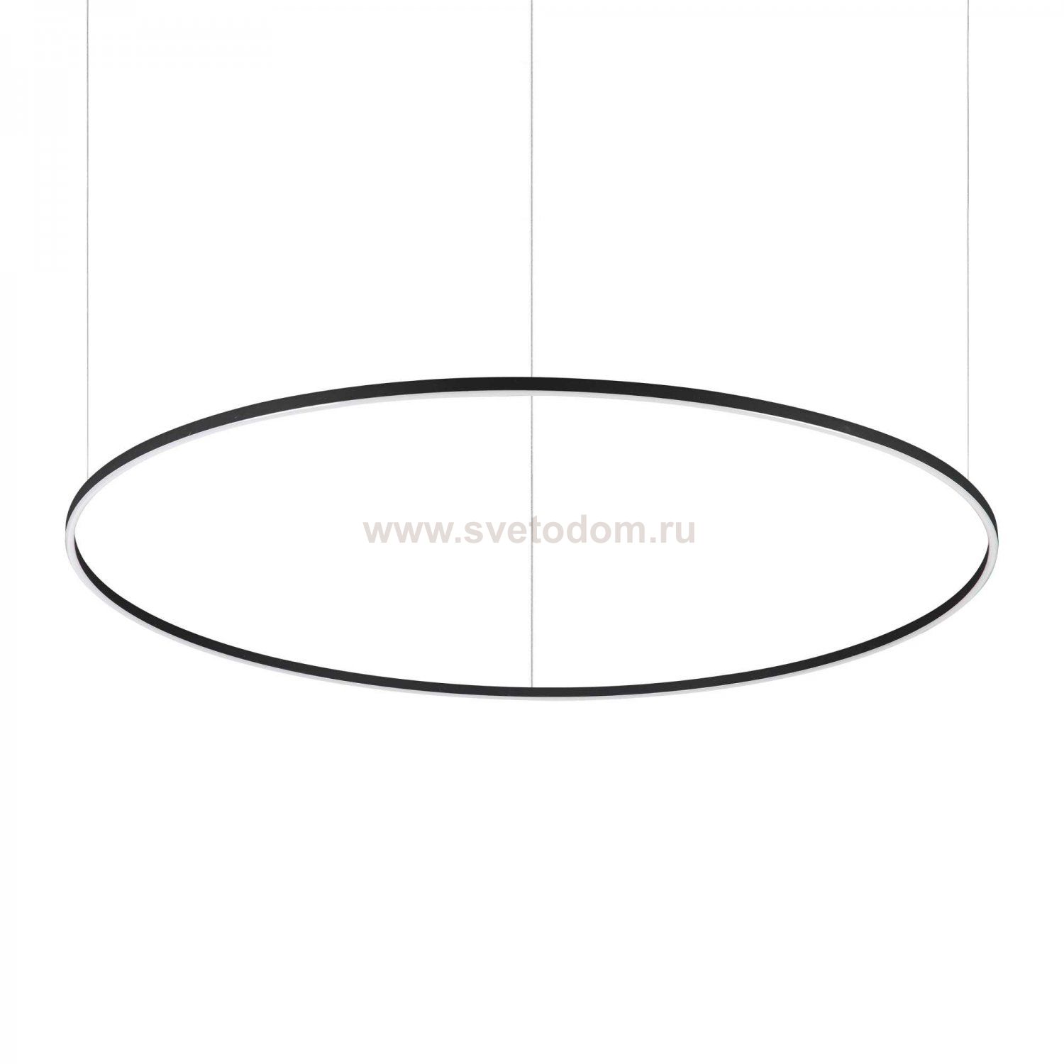 Ideal Lux ORACLE SLIM SP D150 ROUND 3000K DALI BK