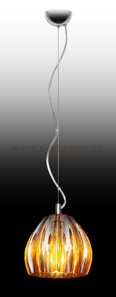Светильник подвесной Crystal lux OXA SP1 AMBER 2640/201