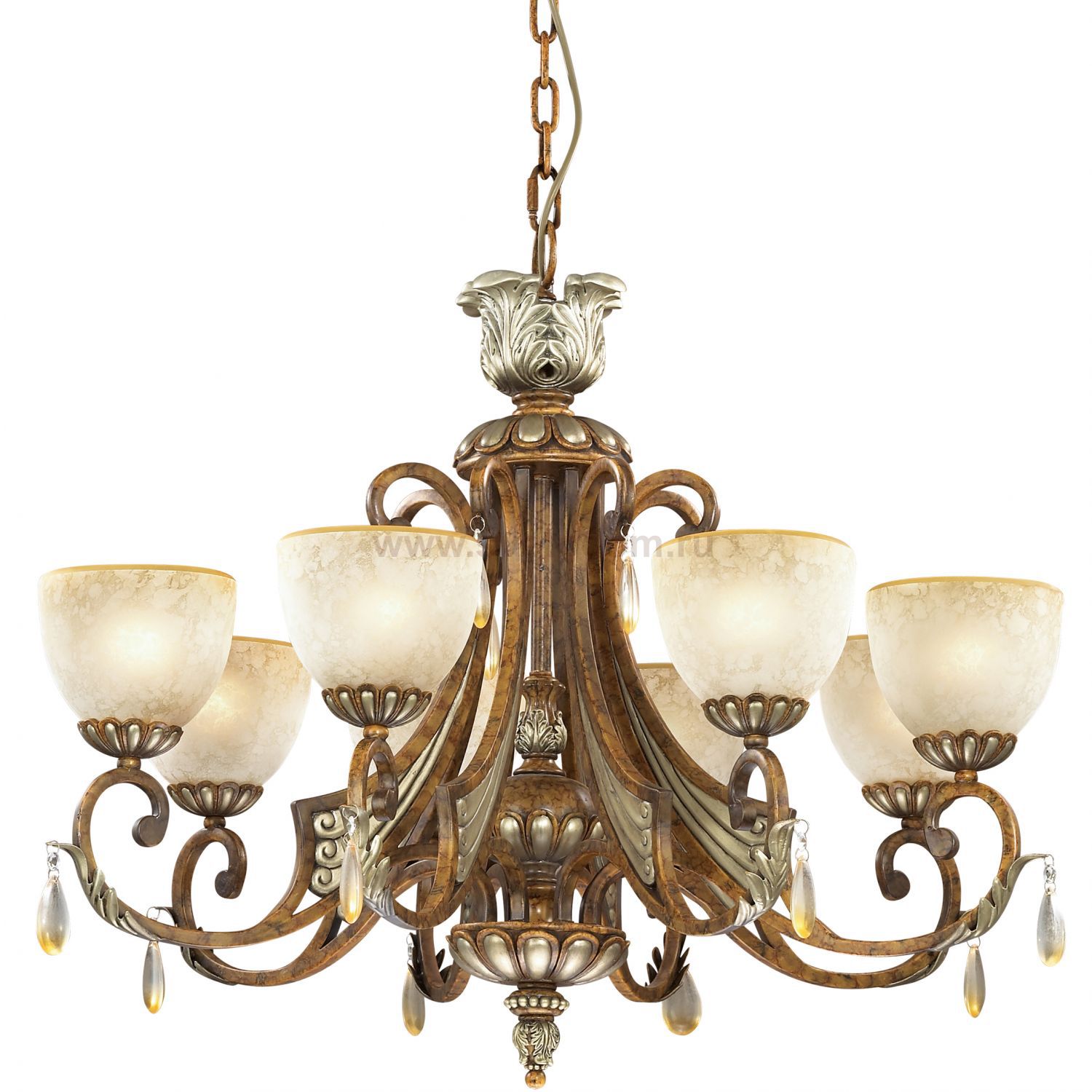 Люстра подвесная Odeon light 2455/8 RUFFIN