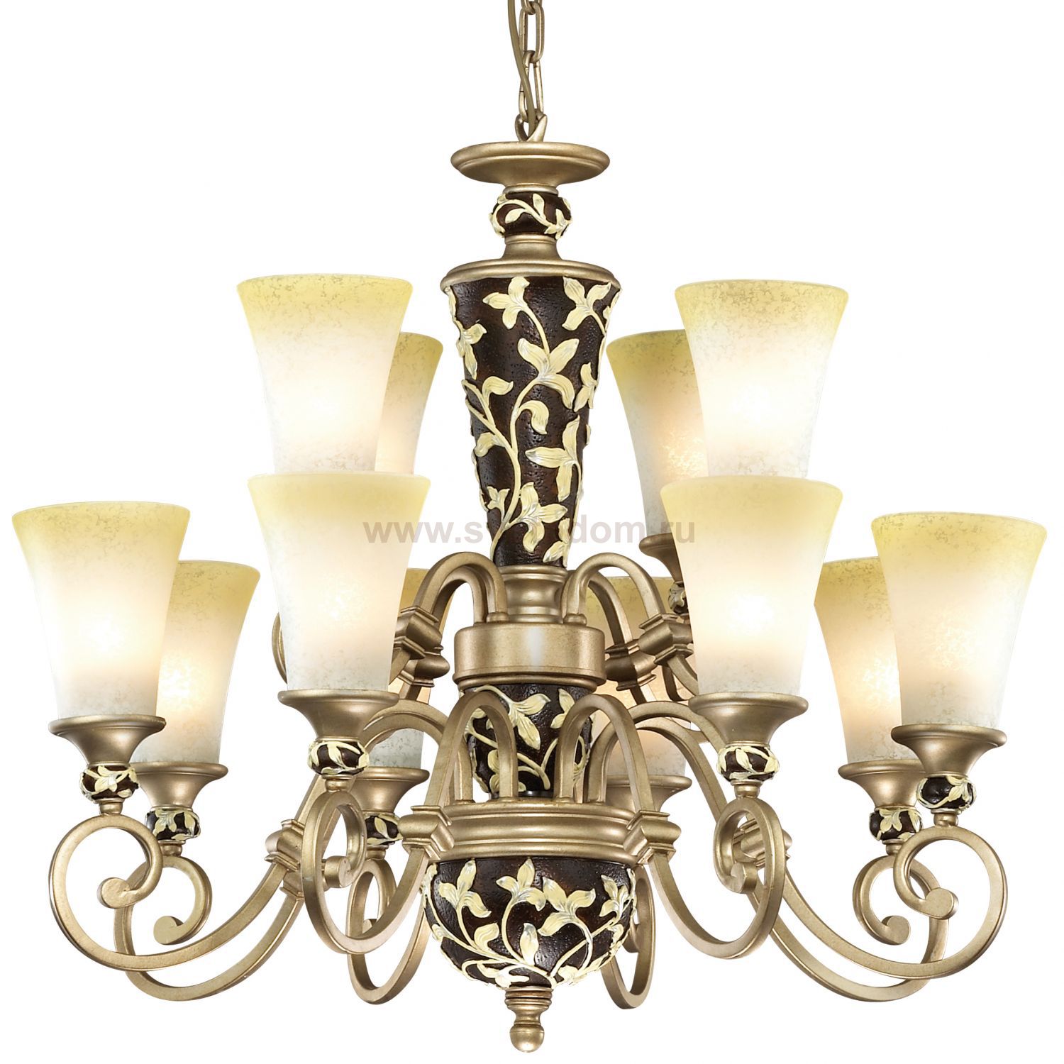 Люстра подвесная Odeon light 2456/12 PERRY