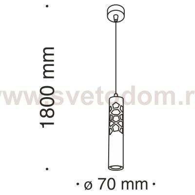 Подвесной светильник Maytoni P037PL-L11B4K Torre