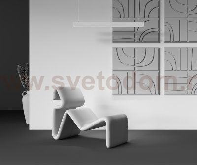 Подвесной светильник Maytoni P051PL-36W2.7-6K-W BASIS