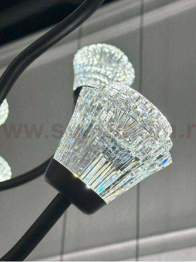 Люстра P0550-12A black