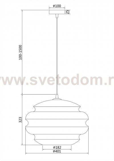 Подвесной светильник Maytoni P078PL-01CG Ruche