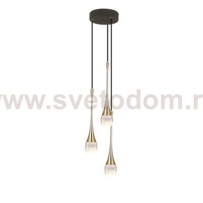 Подвесной светильник P0844-3B gold