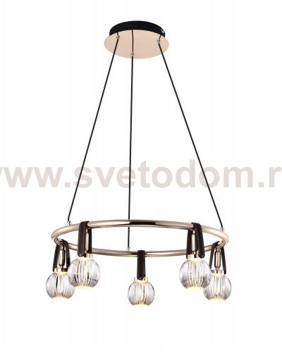 Люстра P0853-5C gold