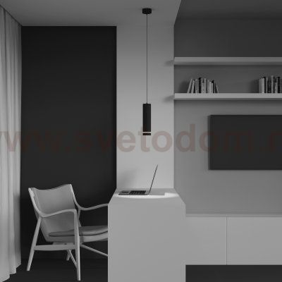 Подвесной светильник Maytoni P085PL-12W3K-B Orlo