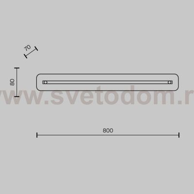 Настенный светильник (бра) Maytoni P091WL-L21G3K Maya