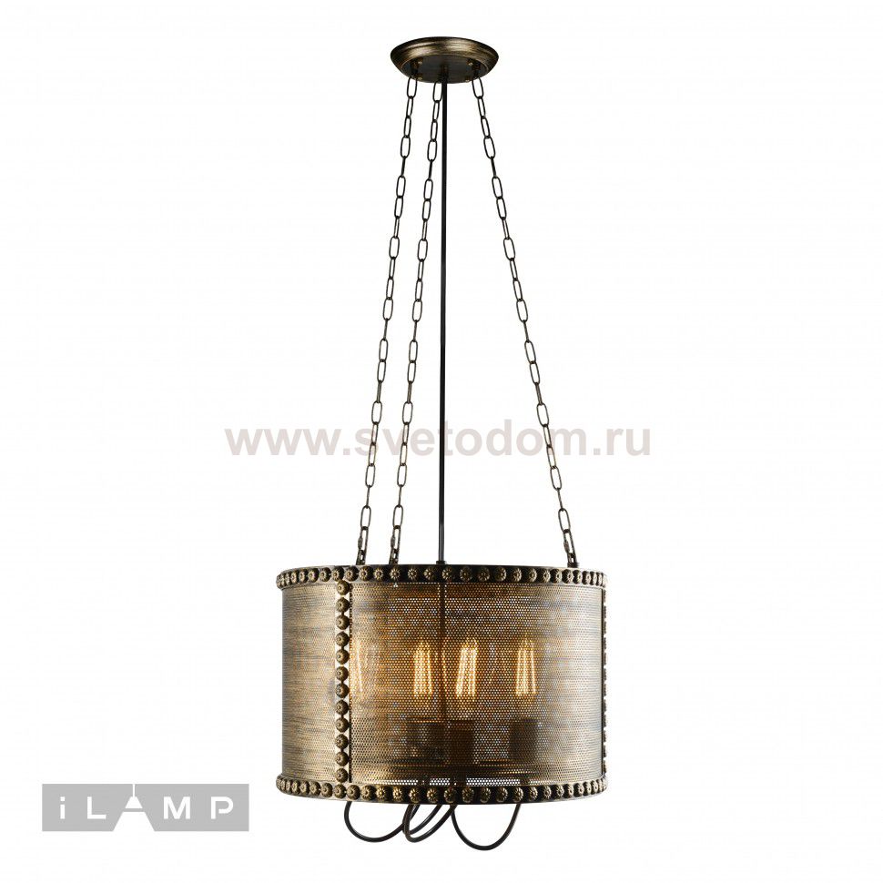 Подвесная люстра iLamp Loft P112-4