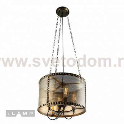 Подвесная люстра iLamp Loft P112-4