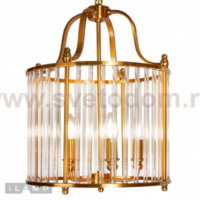 Подвесная люстра iLamp Qeens P2437-5 Bronze