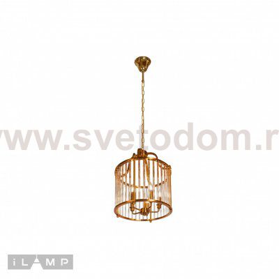 Подвесная люстра iLamp Qeens P2437-5 Bronze