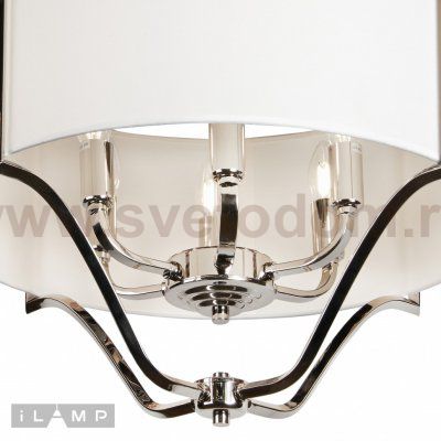 Подвесная люстра iLamp Divole P2442-6 Nickel
