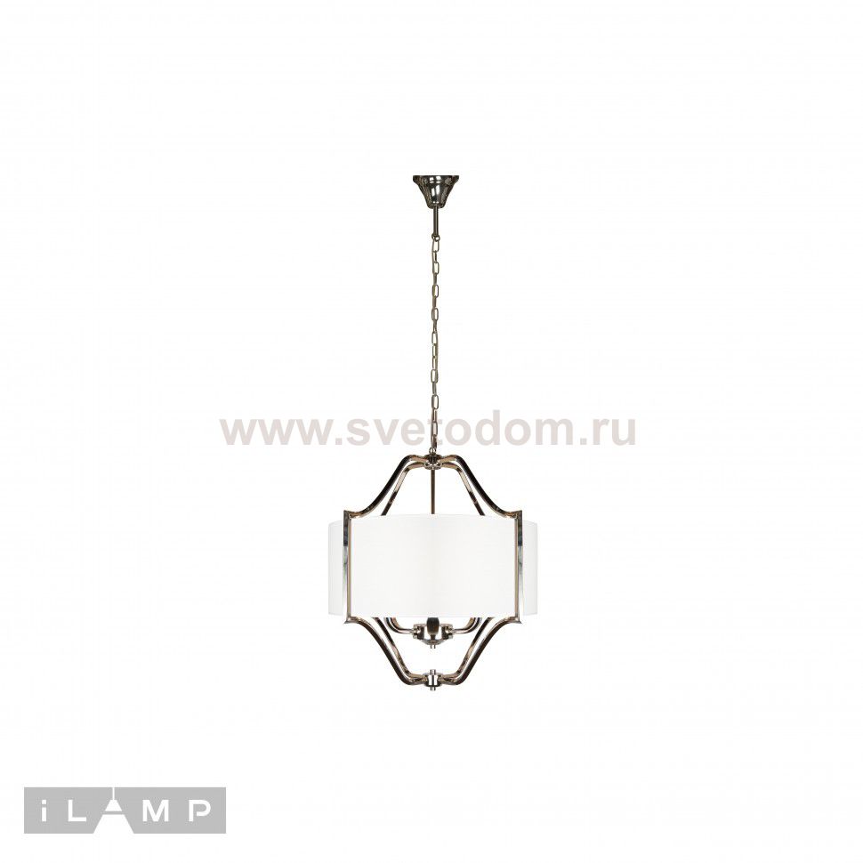 Подвесная люстра iLamp Divole P2442-6 Nickel