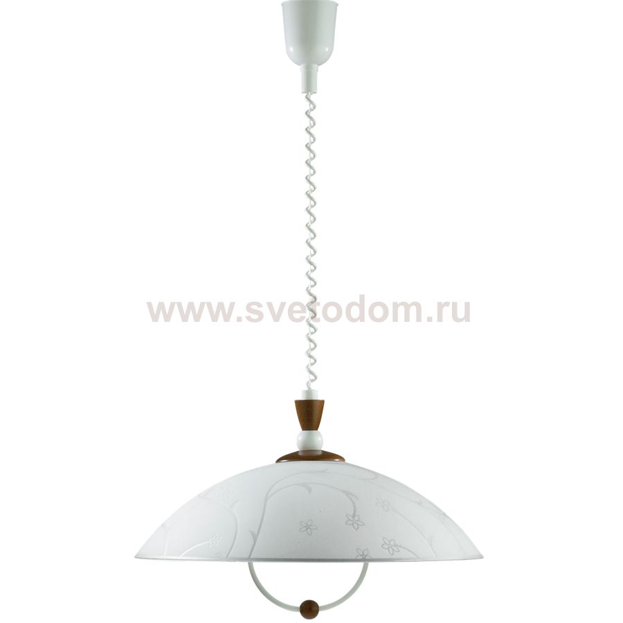 Светильник подвес Сонекс П633 белый/т.дер LUARO