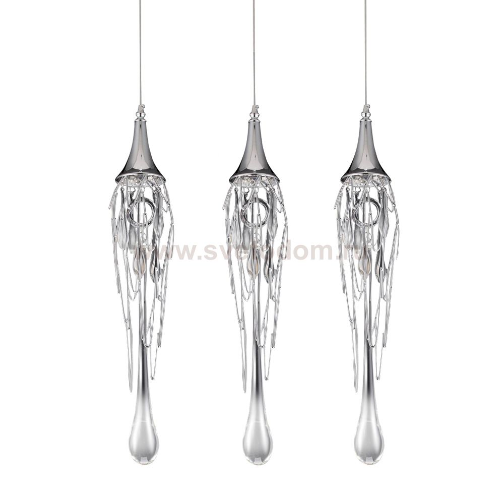 Подвесной светильник Goddess Tears 3 chrome