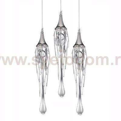 Подвесной светильник Delight P68009M-3/R chrome