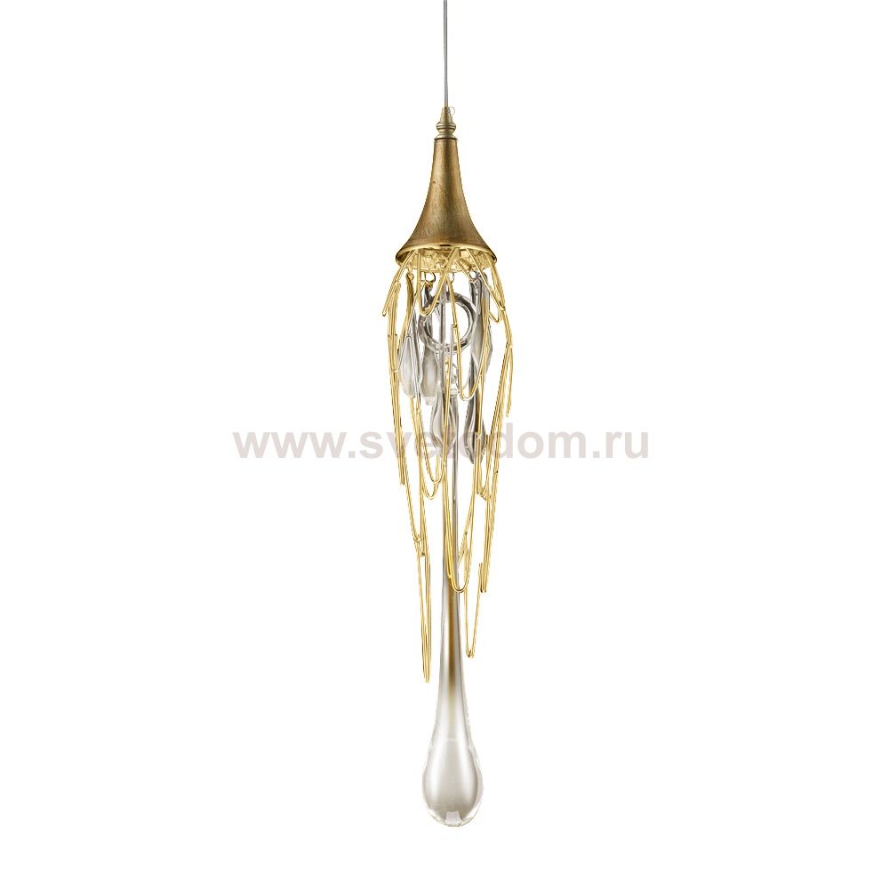 Подвесной светильник Goddess Tears 1 gold