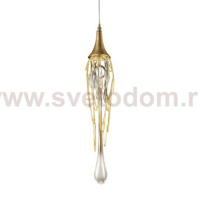 Подвесной светильник Delight P68009S-1H gold