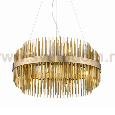 Люстра Delight P68082-12 ant. brass