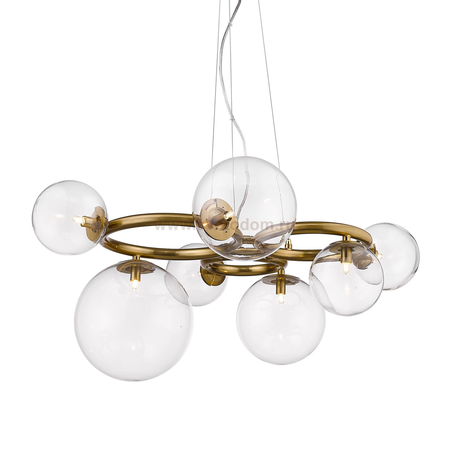 Люстра Delight P68092-7 brass