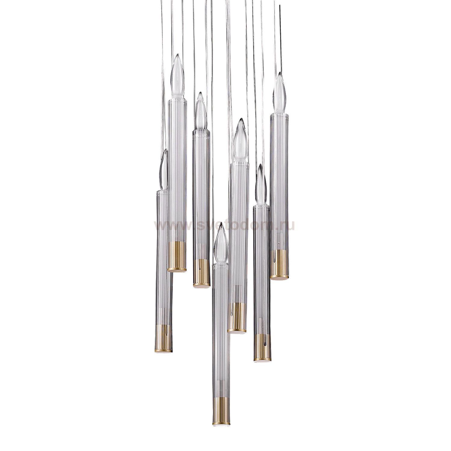 Подвесной светильник Delight P68094-7 brass