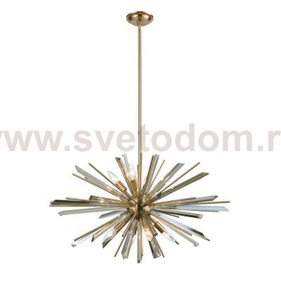 Люстра P68112-8AB antique brass