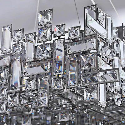 Люстра P7838-W80 chrome
