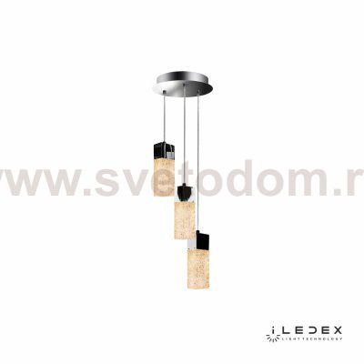 Подвесной светильник iLedex Ice P81000/3 Хром