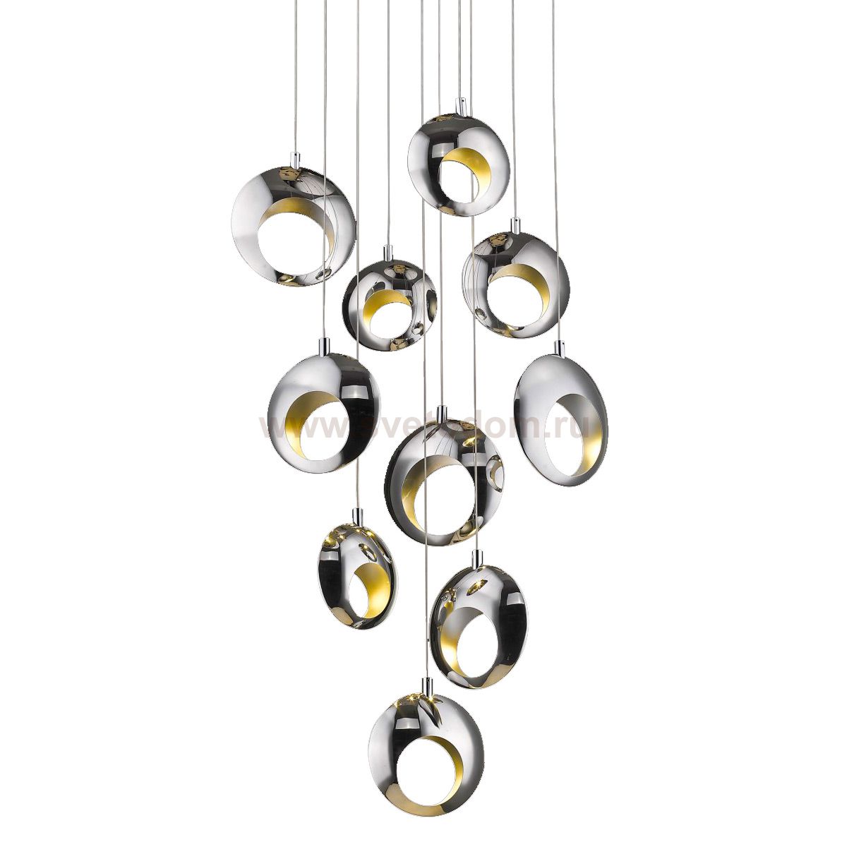 Подвесной светильник Delight P98032-10 chrome