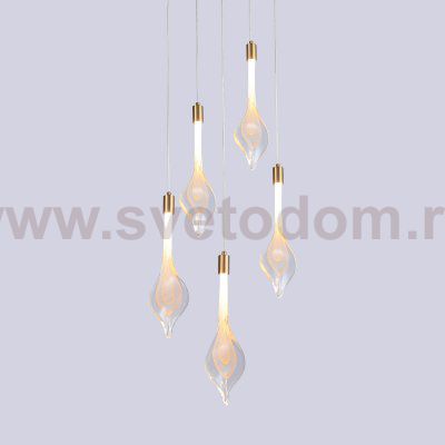 Подвесной светильник P98066-5 antique brass