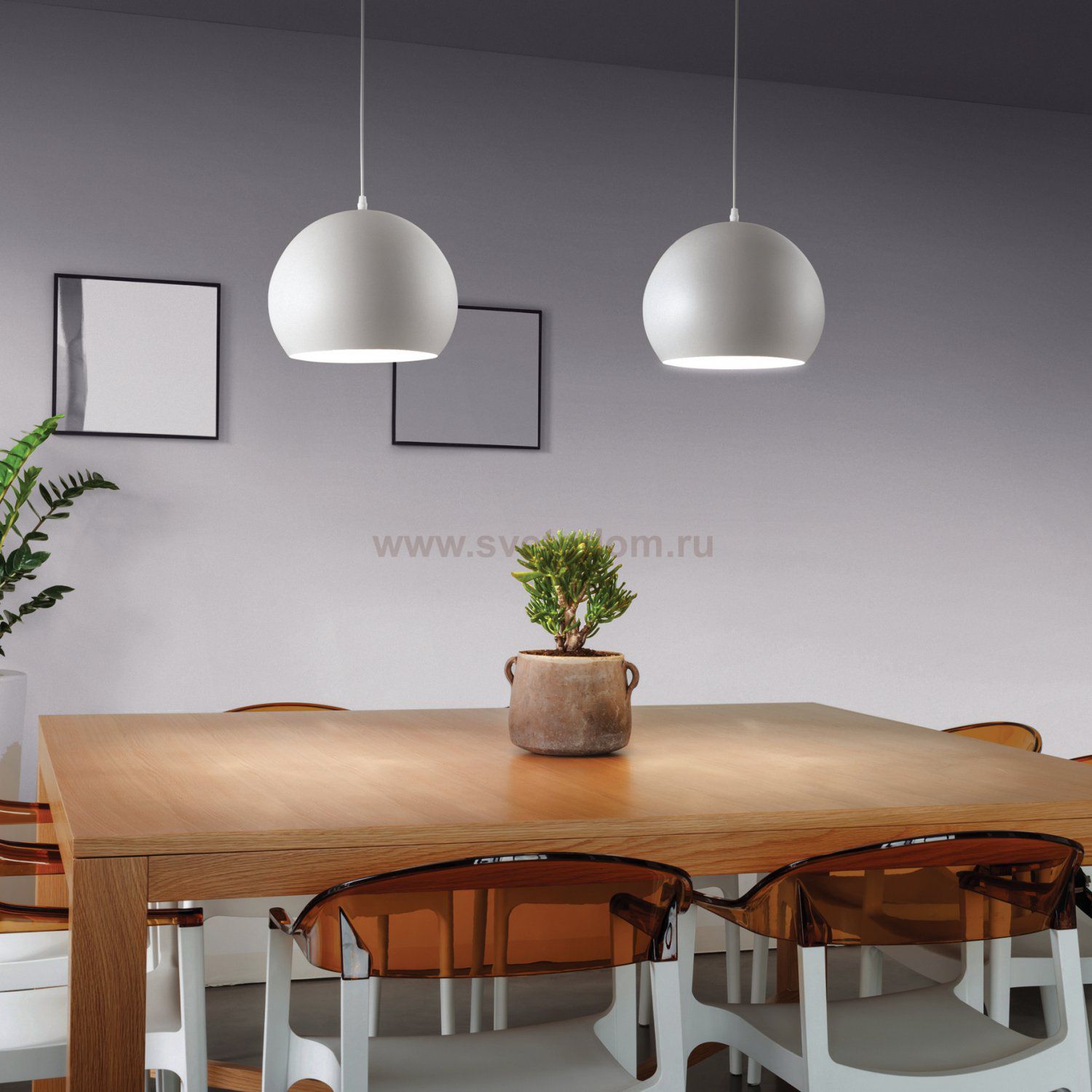 Подвесной светильник Ideal lux PANDORA SP1 D25 BIANCO (5218)