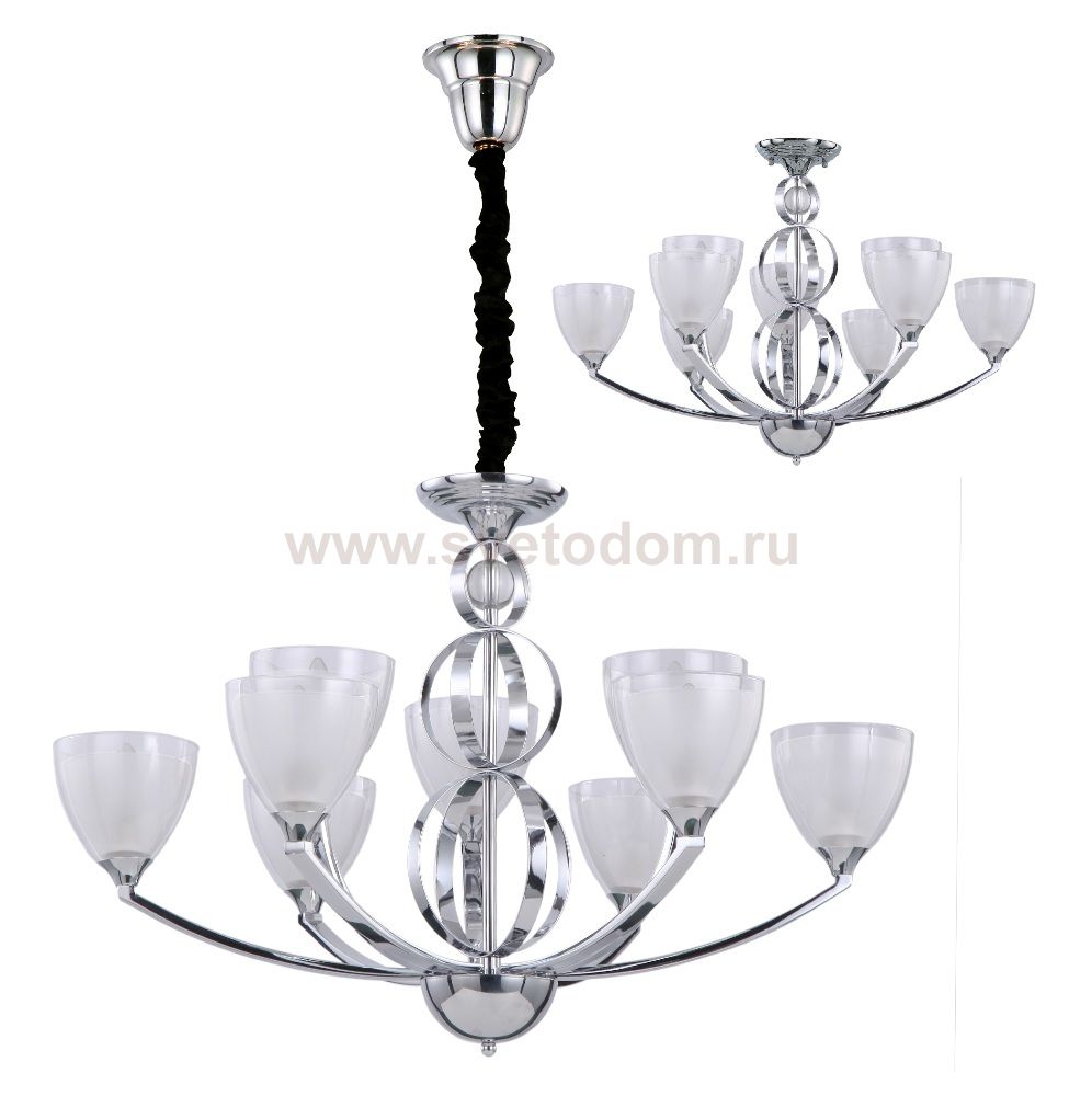 Люстра PARMA SP-PL6+3 (2681/309) Crystal lux