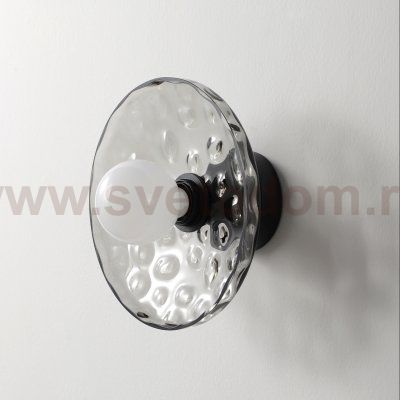 Светильник настенный бра Crystallux PEARL AP1 SMOKE PEARL