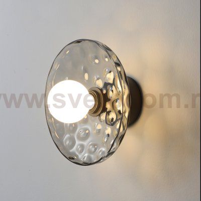 Светильник настенный бра Crystallux PEARL AP1 SMOKE PEARL