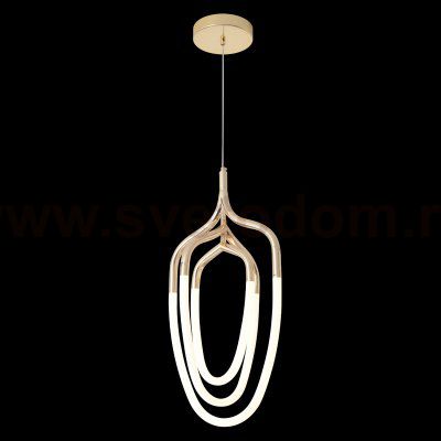 Светильник подвесной Crystallux PERA SP50W LED GOLD PERA